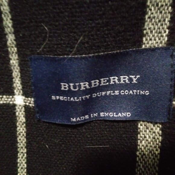 Men's Burberry Nova Check Duffle Coat Size 48 - Picture 4 of 7